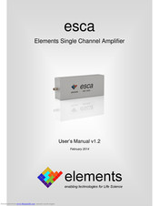 Elements esca User Manual