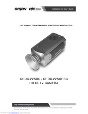 ORION Images CHDC-22SDHSC Installation And User Manual