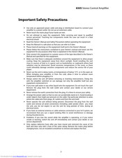 Lindemann 830S User Manual