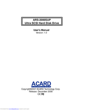 Acard ARS-2000SUP User Manual