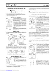 Amplicom TCL-100 Quick Manual
