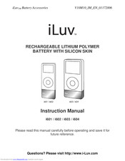 iLUV i601 Instruction Manual