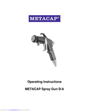 Metacap D/A Operating Instructions Manual