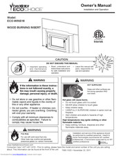 Heatilator ECO-WINS18 Owner's Manual