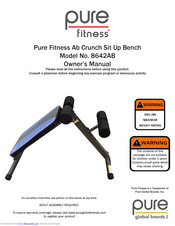 Pure Fitness 8642AB Owner's Manual