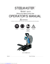 Steelmaster SS350 Operator's Manual