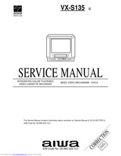 Aiwa VX-S135U Service Manual