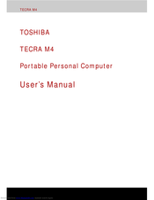 Toshiba Tecra M4 User Manual