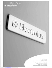 Electrolux AF Series User Manual