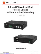 Atlona AT-HDVS-RX User Manual