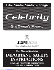 leisure bay spas celebrity manual