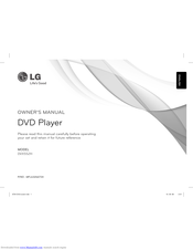 LG DVX552H Owner's Manual