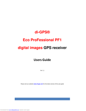 di-GPS Eco ProFessional PF1 User Manual