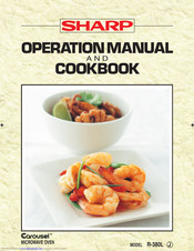 Sharp Carousel R-380L Operation Manual And Cookbook