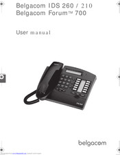 BELGACOM IDS 210 User Manual