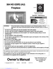 Dragon Wholesaling 564 HO GSR2 (AU) Owner's Manual
