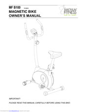 Magnum fitness MF B100 Owner's Manual