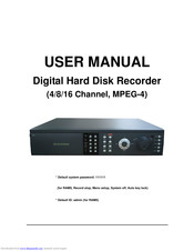 Monacor DMR404 User Manual