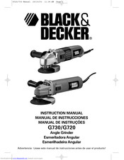 Black & Decker G730 Instruction Manual