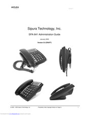 Sipura Technology SPA-841 Administration Manual
