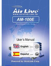 Air Live AM-100E User Manual
