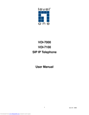 LevelOne VOI-7100 User Manual