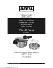 Beem Vital-X-Press Instruction Manual