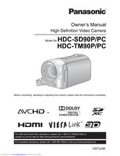 Panasonic HDC-TM90P Owner's Manual