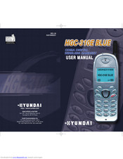 Hyundai HGC-310E Blue User Manual