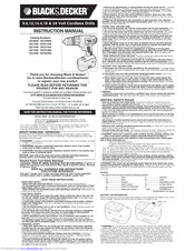 Black & Decker GC9600 Instruction Manual