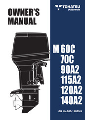 Tohatsu M 120A2 Owner's Manual