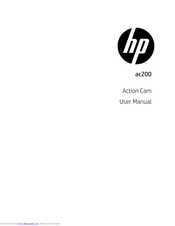 HP Action Cam AC200 User Manual