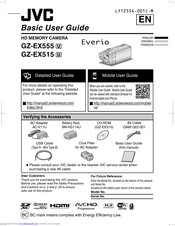 JVC Everio GZ-E505 User Manual