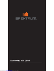 Spektrum AR6400NBL User Manual