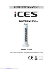 iCes IFT-1050 Instruction Manual