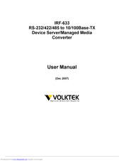 Volktek IRF-633 User Manual