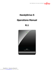 Fujitsu HandyDrive-5 Operation Manual