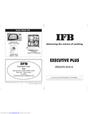 Ifb EXECUTIVE PLUS WTEX+B Operating Manual