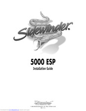 Sidewinder 5000 ESP Installation Manual