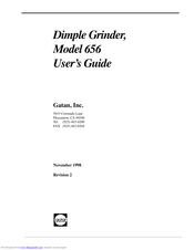 Gatan 656 User Manual