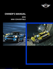 BMW Mini Cooper S Owner's Manual