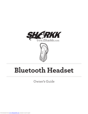 Shark SHARKK Owner's Manual