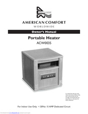 American Comfort Worldwide ACW0035 Owner's Manual