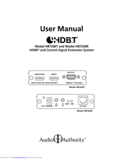 Audio Authority HBT200R User Manual