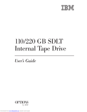 IBM 110 GB SDLT User Manual