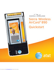 Sierra Wireless Sierra Wireless AirCard 890 Quick Start Manual