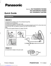 Panasonic KX-TG472SK Quick Manual