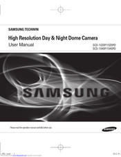 Samsung SCD-1020P User Manual