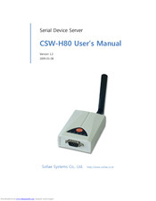 Sollae Systems CSW-H80 User Manual