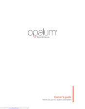 Scandinavia opalum Owner's Manual